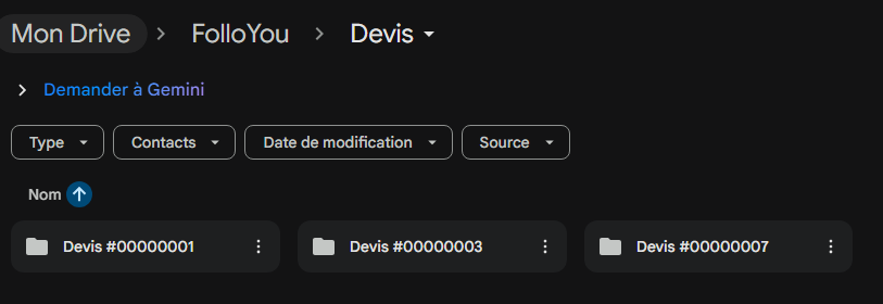 Intégration de FolloYou avec Google Drive et OneDrive